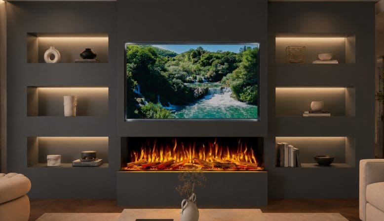 Built-In Electric Fires for Media Walls: Complete Guide for UK Homes