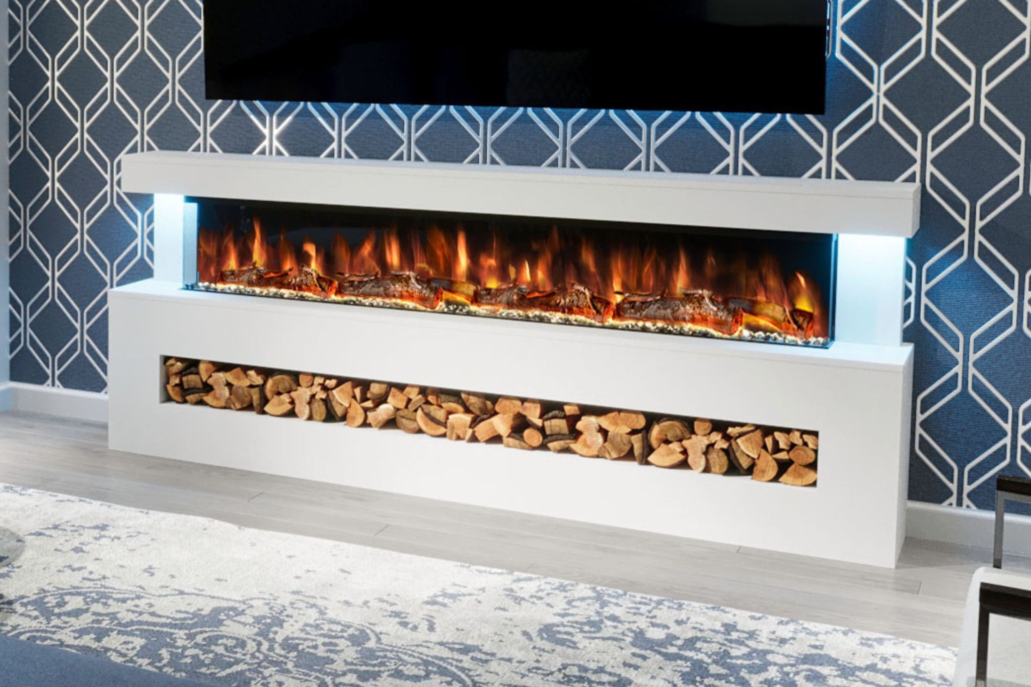 Carnegie Electric Fireplace Suite | Evolution Fires