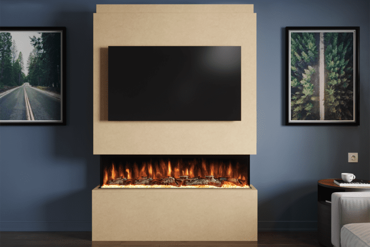 Pre-Built Media Wall Inc Spectrum 50 Electric Fire - Package 19 - Image 3
