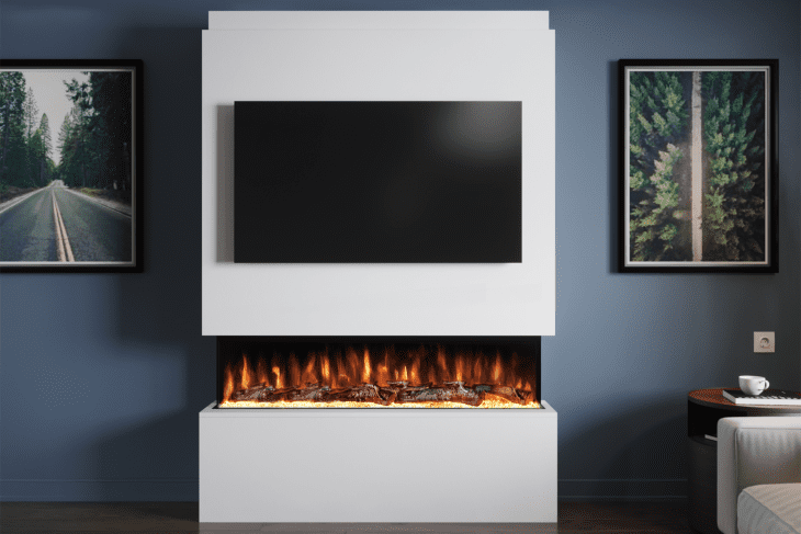 Pre-Built Media Wall Inc Spectrum 50 Electric Fire - Package 19 - Image 2