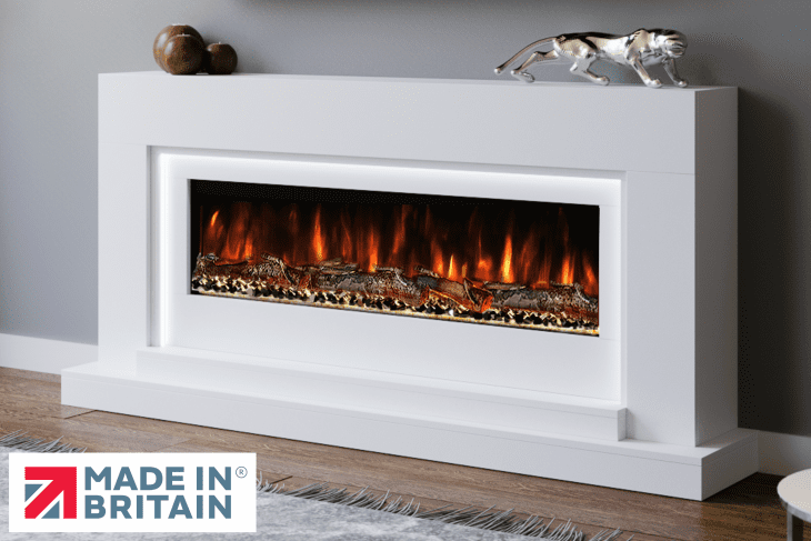 Nivarna Electric Fireplace Suite – classic design and elegance by Evolution Fires