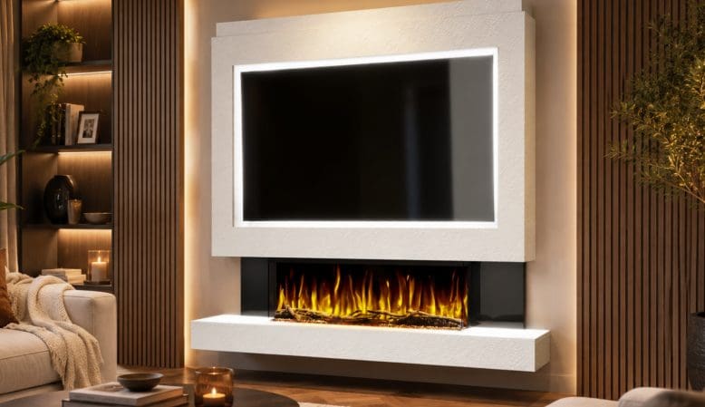 Pre-Built Media Walls with Electric Fires: Why They Are the Easier Way to Create a Luxury Media Wall