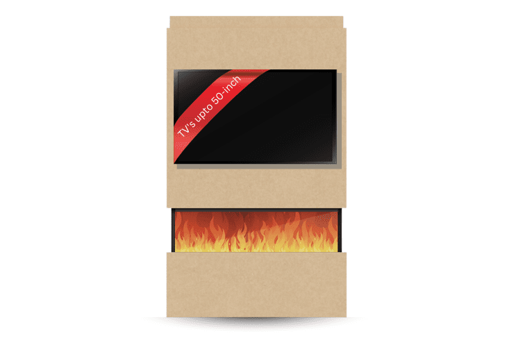 Pre-Built Media Wall Inc Spectrum 44 Electric Fire - Package 18 - Image 9