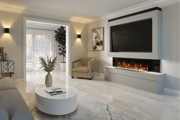 Modern Electric Media Walls