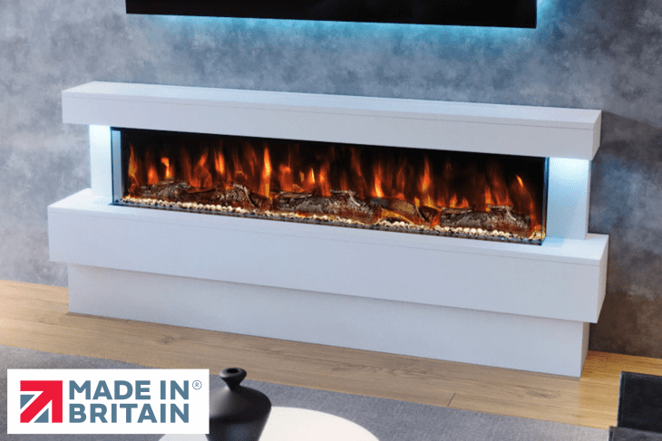 Vanderbilt Electric Fireplace Suite – luxurious design by Evolution Fires