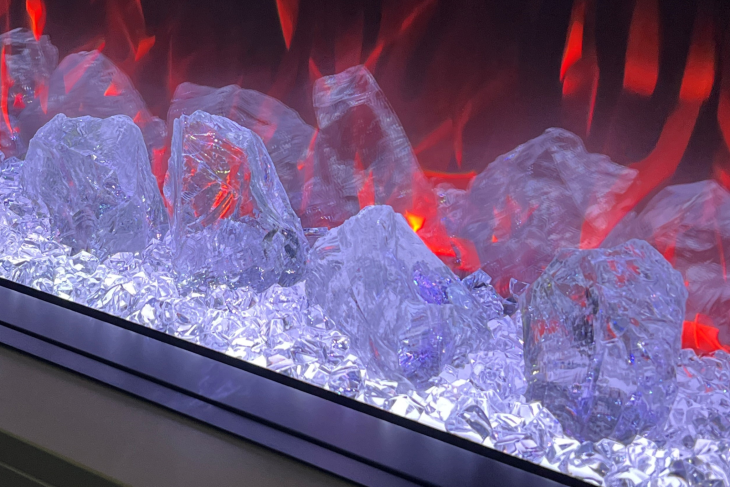 Resin crystals