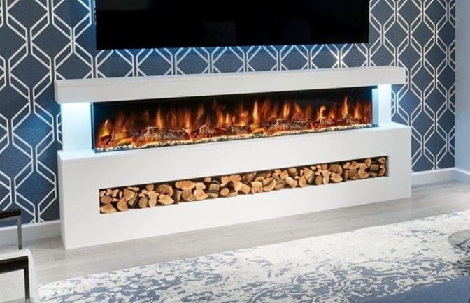 Experience the Flames: Dive into the World of Realistic Electric Fireplaces