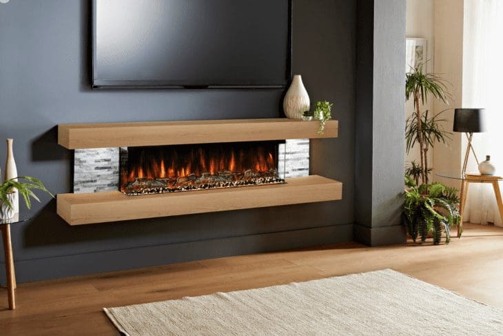 Wall Mounted Electric Fireplace