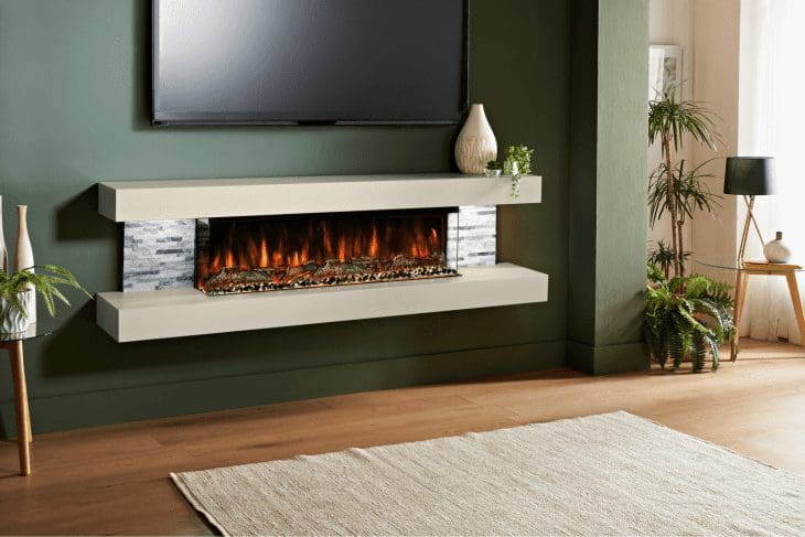 Wall Mounted Electric Fireplace