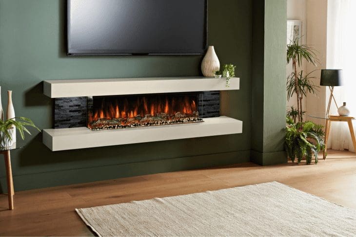 Wall Mounted Electric Fireplace