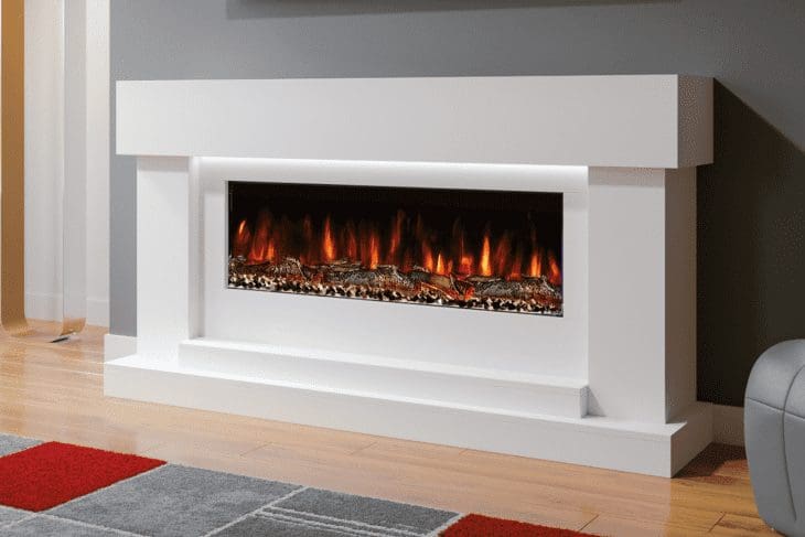 Evolution Fires Neon <br> Electric Fireplace Suites