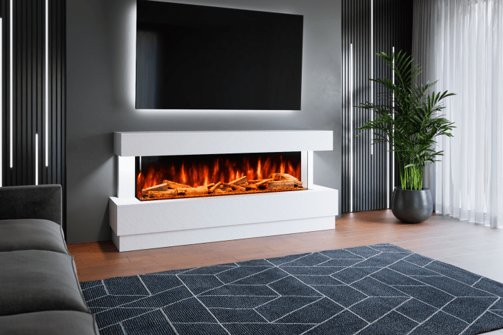 Raphael Electric Fireplace Suite