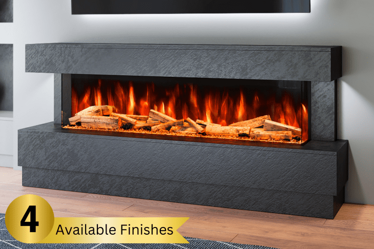 Raphael Electric Fireplace Suite Featuring the Advance Series 1500