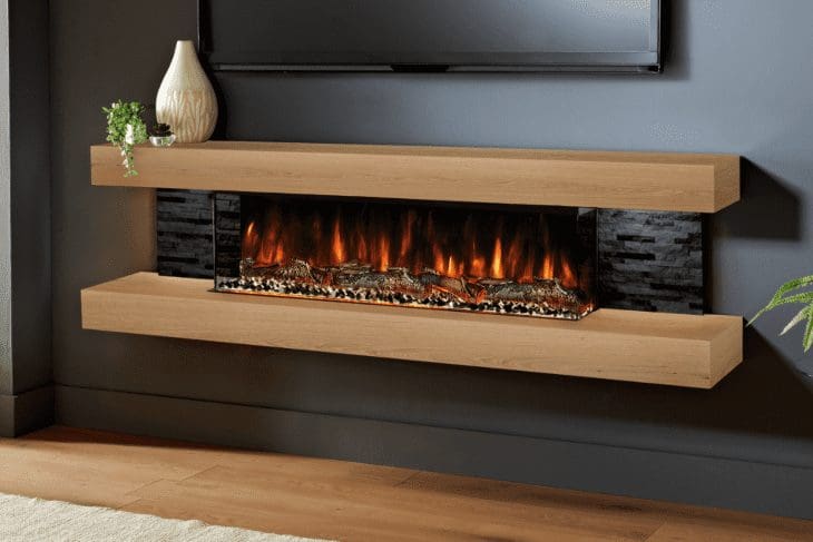 Wall Mounted Electric Fireplace