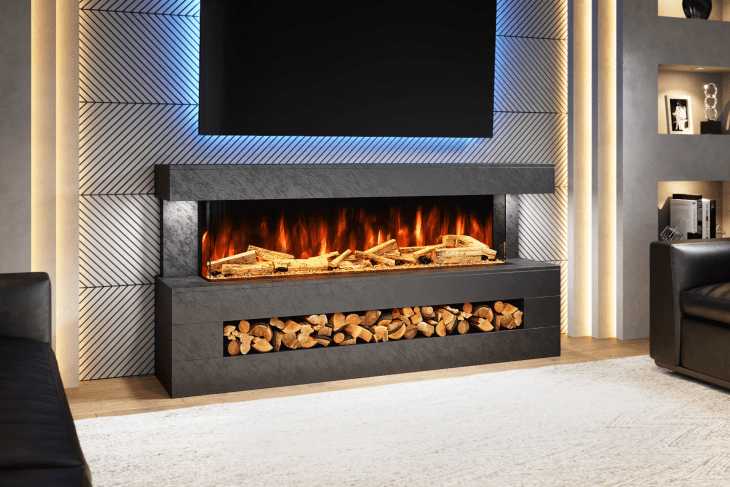 Electric Fireplace Suite