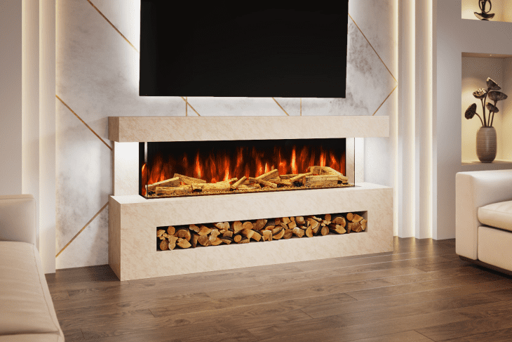 Electric Fireplace Suite