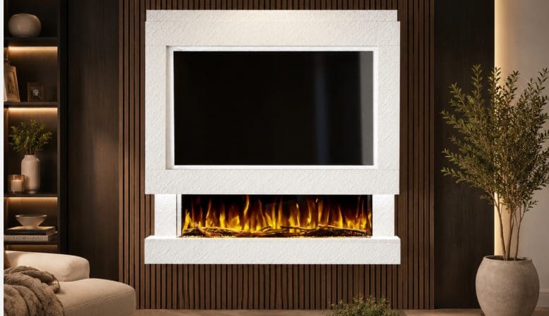 Small Media Wall Ideas for Chimney Breasts and Small Living Rooms