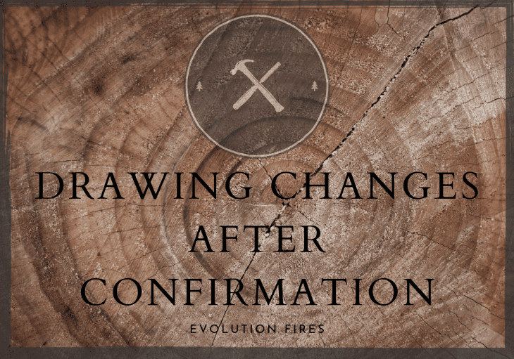 Drawing Changes After Confirmation