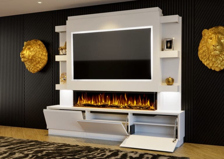 Media Wall Storage 