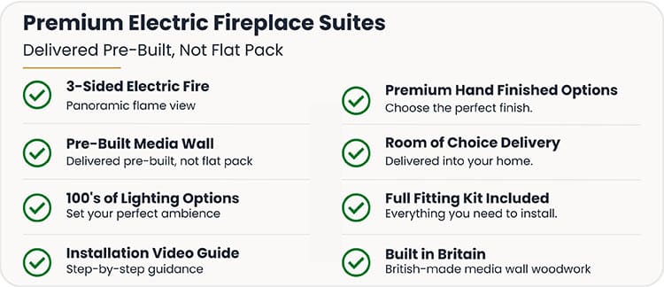 Electric Fireplace Suites