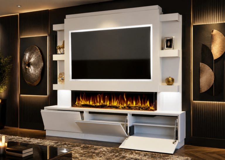 Media Wall Storage 